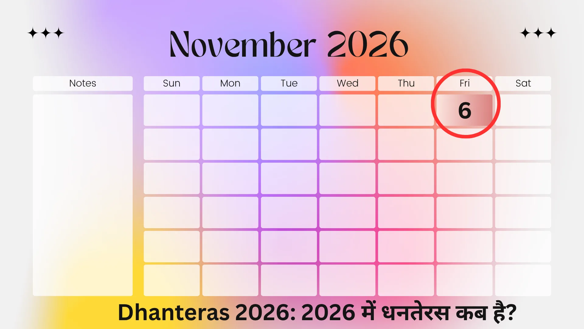 dhanteras 2026 में धनतेरस कब है